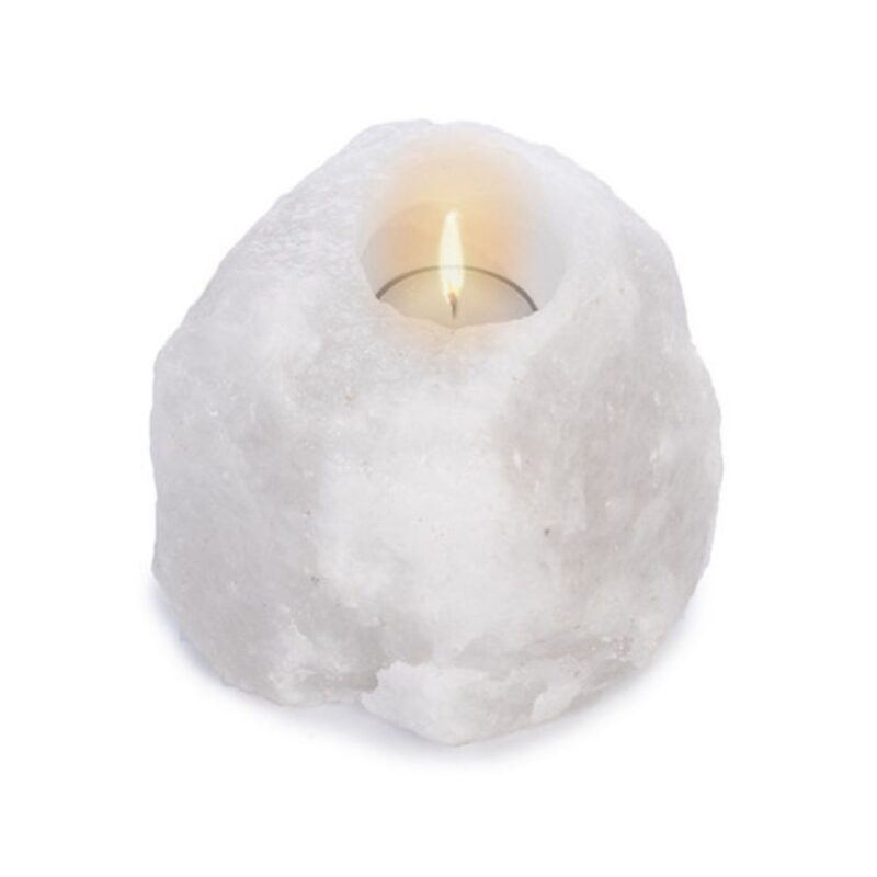 himalayan salt candle holder